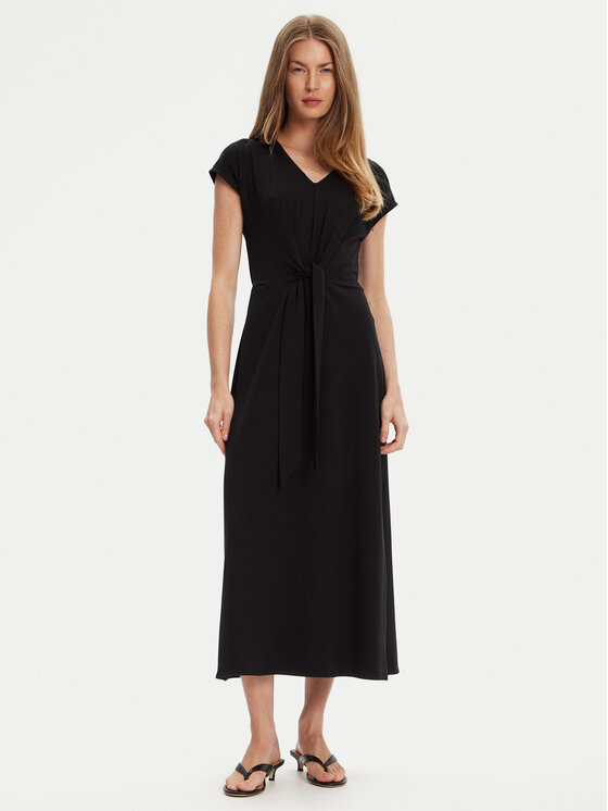 Летнее платье стандартный крой 3FJHDV01T United Colors Of Benetton, черный
Летнее платье стандартный крой 3FJHDV01T United Colors Of Benetton, черный