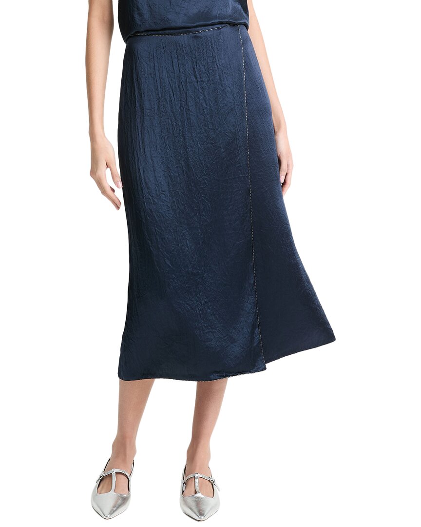 Юбка Vince Beadeded Border с разрезом спереди Vince, синий
Юбка Vince Beadeded Border с разрезом спереди Vince, синий