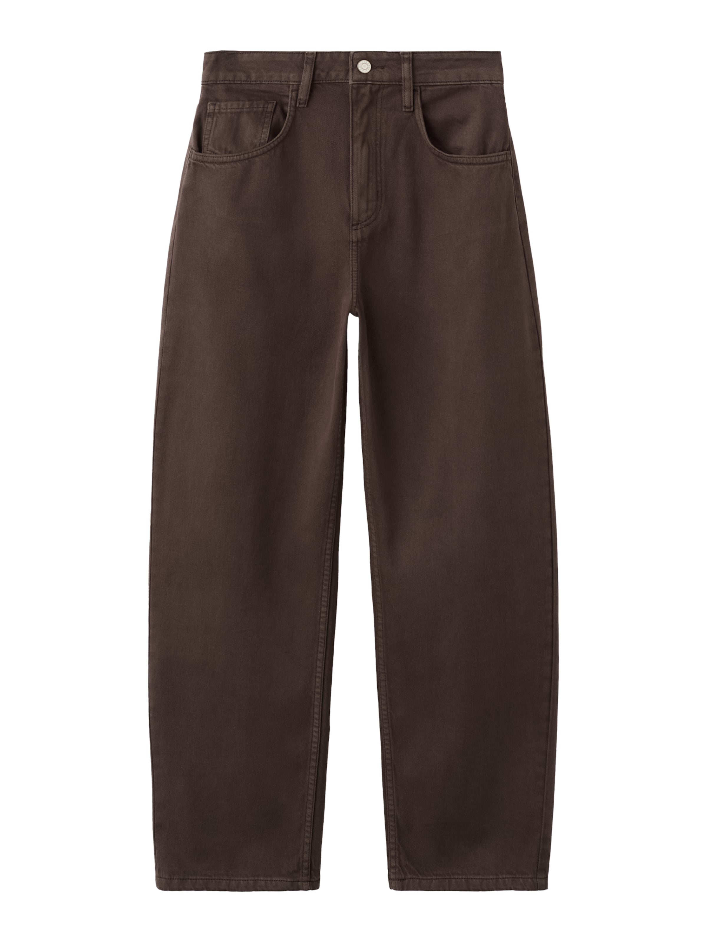 MANGO Широкие джинсы 'BET' в темно-коричневом цвете
MANGO Широкие джинсы 'BET' в темно-коричневом цвете