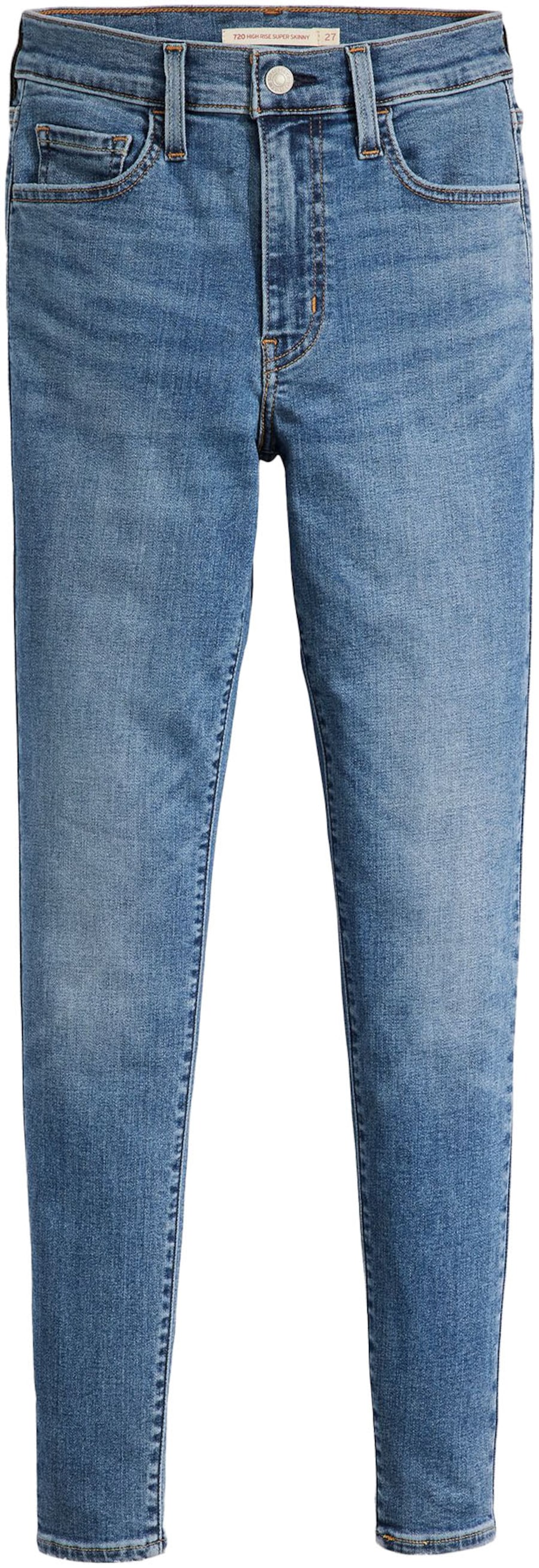 Узкие джинсы LEVI'S 720 Hirise Super Skinny, Blue Denim
Узкие джинсы LEVI'S 720 Hirise Super Skinny, Blue Denim