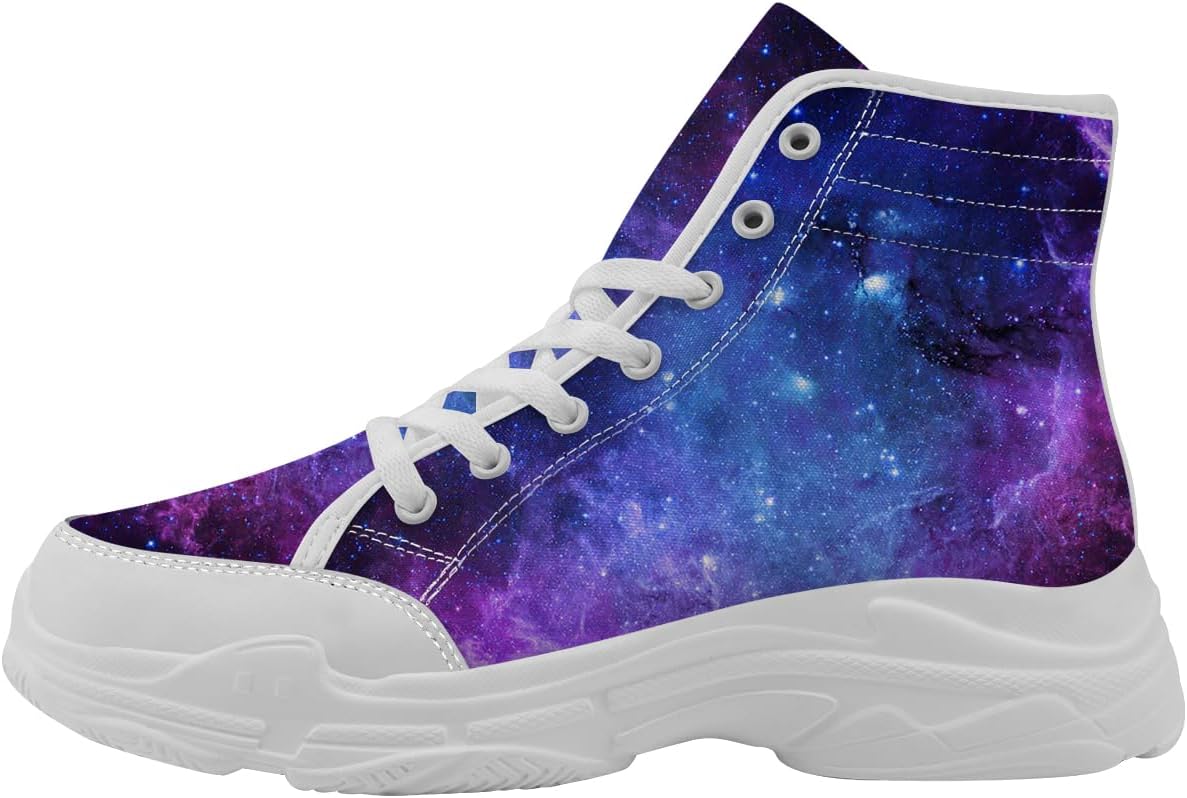 Кроссовки Quorax Galaxy для женщин и мужчин, высокие тканевые с шнуровкой, белый/синий
Кроссовки Quorax Galaxy для женщин и мужчин, высокие тканевые с шнуровкой, белый/синий