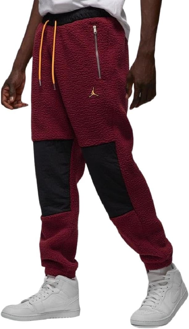 Зимние флисовые брюки Nike Jordan Essential Statement Sherpa Jumpman, Cherrywood Red/Black
Зимние флисовые брюки Nike Jordan Essential Statement Sherpa Jumpman, Cherrywood Red/Black