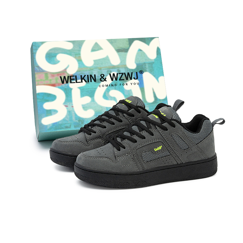 WELKIN&WZWJ Пуховики устойчивые к истиранию легкие нескользящие низкие скейтбордские кроссовки унисекс серо-черные, цвет Gray Black
WELKIN&WZWJ Пуховики устойчивые к истиранию легкие нескользящие низкие скейтбордские кроссовки унисекс серо-черные, цвет Gray Black