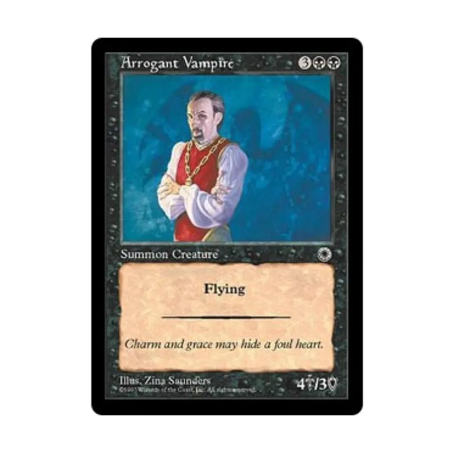 CCG Высокомерный вампир (U), MTG - Portal
CCG Высокомерный вампир (U), MTG - Portal