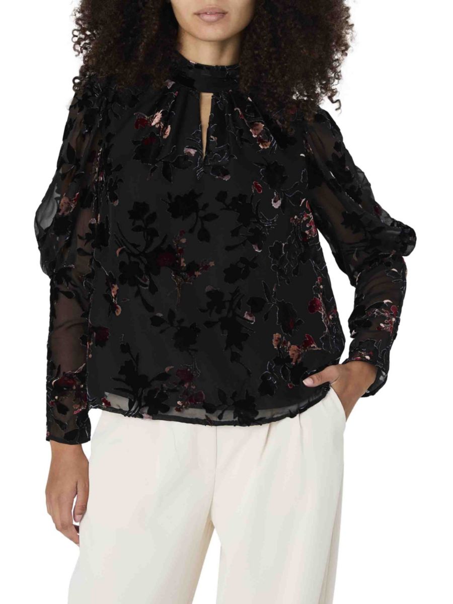 Блузка Guthern с цветочным принтом и рукавами-фонариками French Connection, черный
Блузка Guthern с цветочным принтом и рукавами-фонариками French Connection, черный