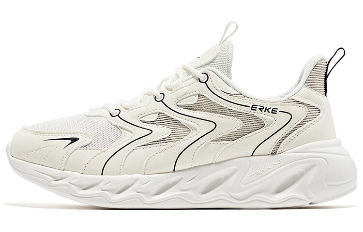 Кроссовки мужские низкие микрокристаллические белый/орто-черный Erke
Кроссовки мужские низкие микрокристаллические белый/орто-черный Erke