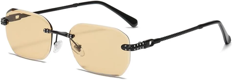 Солнцезащитные очки UV400 с безободковыми металлическими градиентными линзами для женщин и мужчин, для бега и занятий спортом на открытом воздухе UYPTK, Yellow
Солнцезащитные очки UV400 с безободковыми металлическими градиентными линзами для женщин и мужчин, для бега и занятий спортом на открытом воздухе UYPTK, Yellow