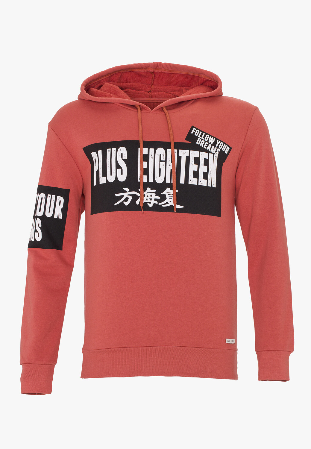 Толстовка PLUS EIGHTEEN Kapuzenpullover, цвет Ziegelrot
Толстовка PLUS EIGHTEEN Kapuzenpullover, цвет Ziegelrot