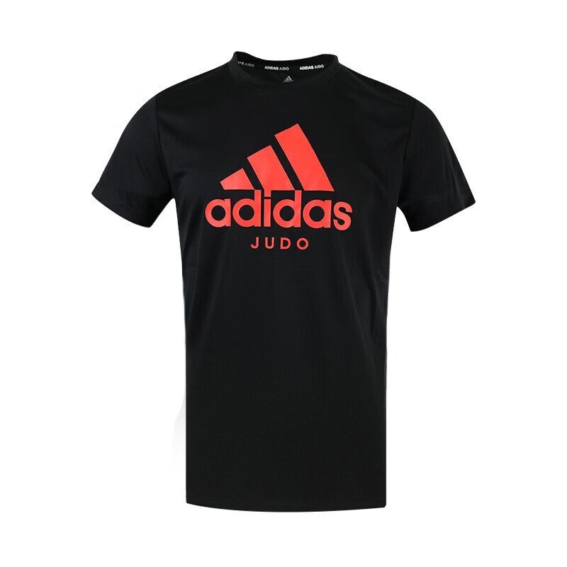 Футболка мужская черная Adidas, черный 
Футболка мужская черная Adidas, черный