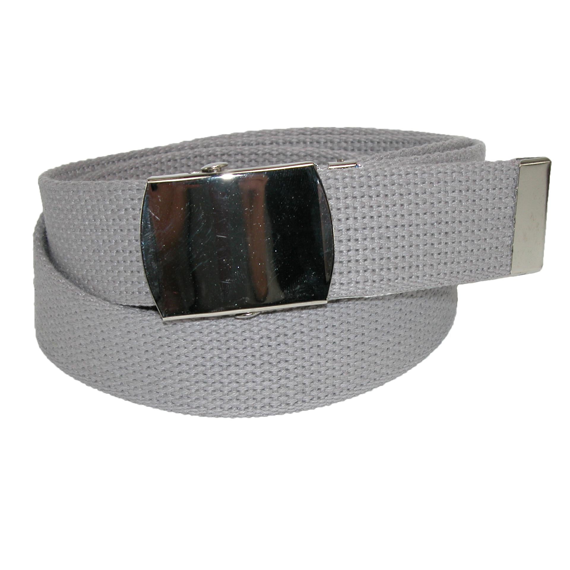Хлопковый регулируемый ремень с никелевой пряжкой CTM, серый
Хлопковый регулируемый ремень с никелевой пряжкой CTM, серый
