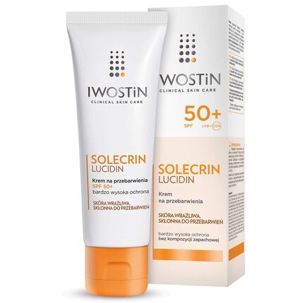 Iwostin Solecrin Lucidin Цветной крем с войлоком SPF 50+ Солнцезащитный крем 50 мл
Iwostin Solecrin Lucidin Цветной крем с войлоком SPF 50+ Солнцезащитный крем 50 мл