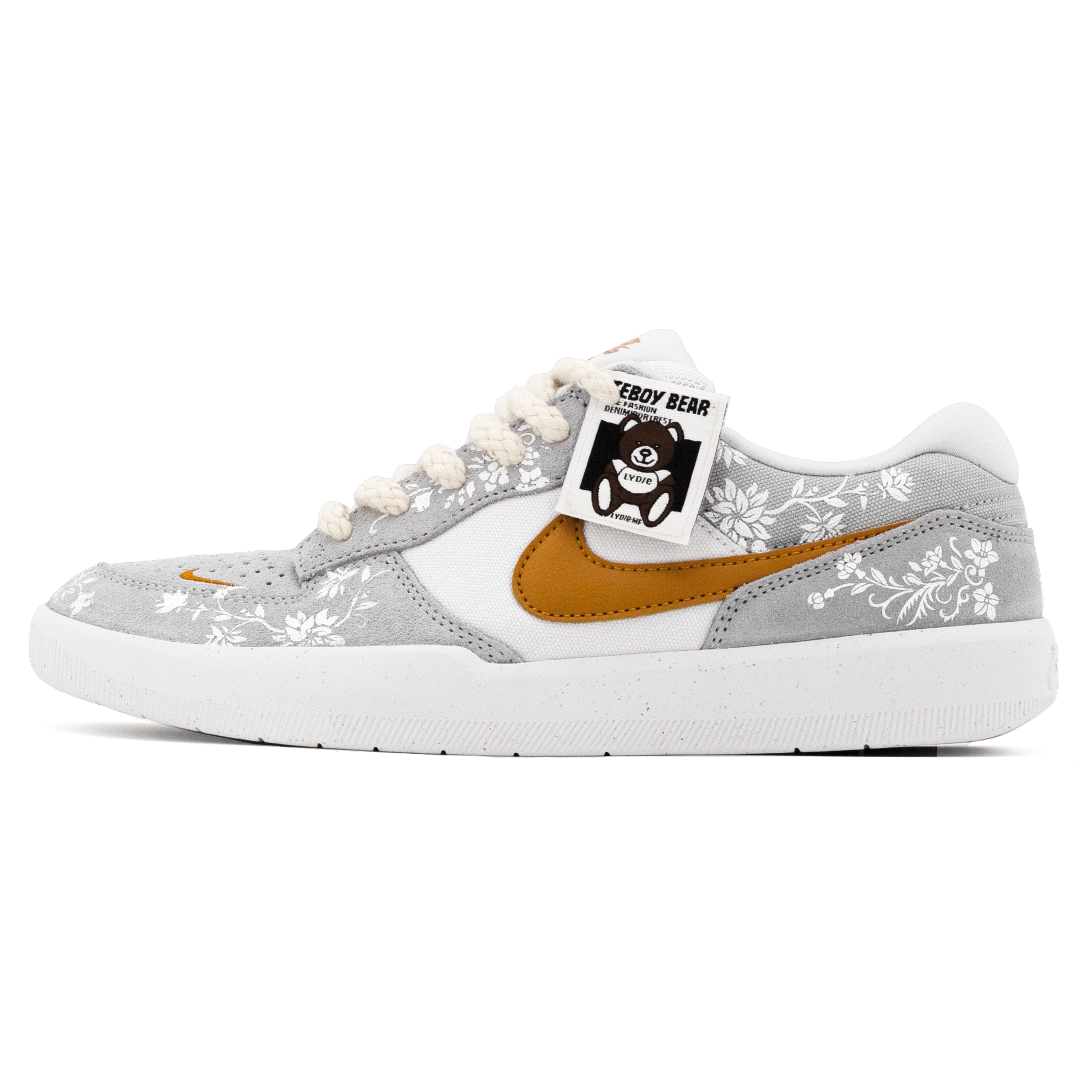 Nike SB Force 58 Casual Shoes Unisex Gray White Orange
Nike SB Force 58 Casual Shoes Unisex Gray White Orange