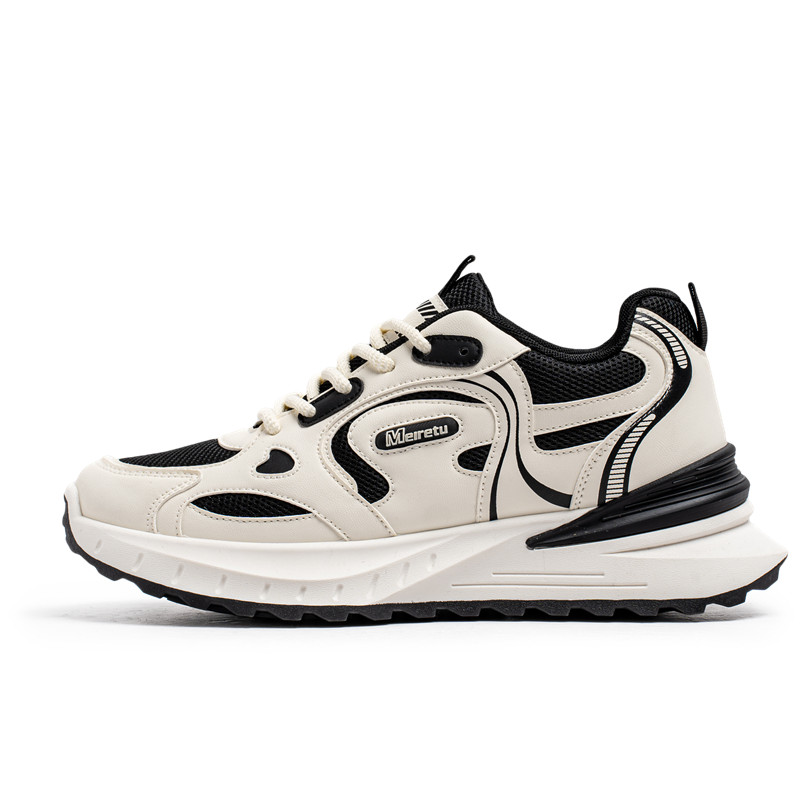 Meiretu Скользоустойчивые износостойкие легкие мужские кэжуал кеды лоу-топ бело-черные, цвет White Black
Meiretu Скользоустойчивые износостойкие легкие мужские кэжуал кеды лоу-топ бело-черные, цвет White Black