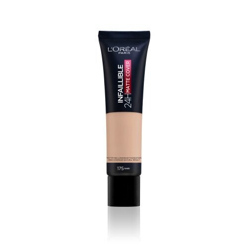 Тональный крем 175 песочный, 35 мл L'oreal Paris, Infallible 24H Matte Cover, Maybelline
Тональный крем 175 песочный, 35 мл L'oreal Paris, Infallible 24H Matte Cover, Maybelline