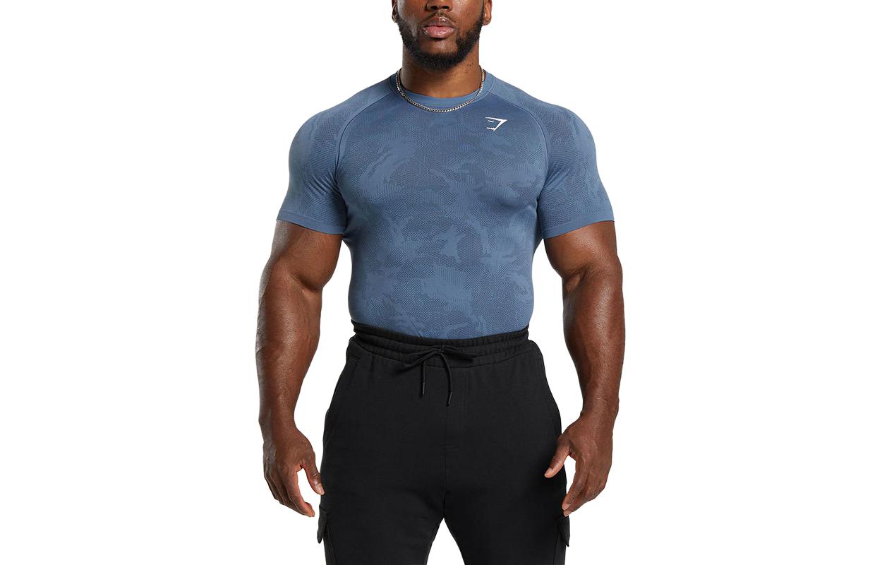 Футболка мужская синяя GYMSHARK
Футболка мужская синяя GYMSHARK