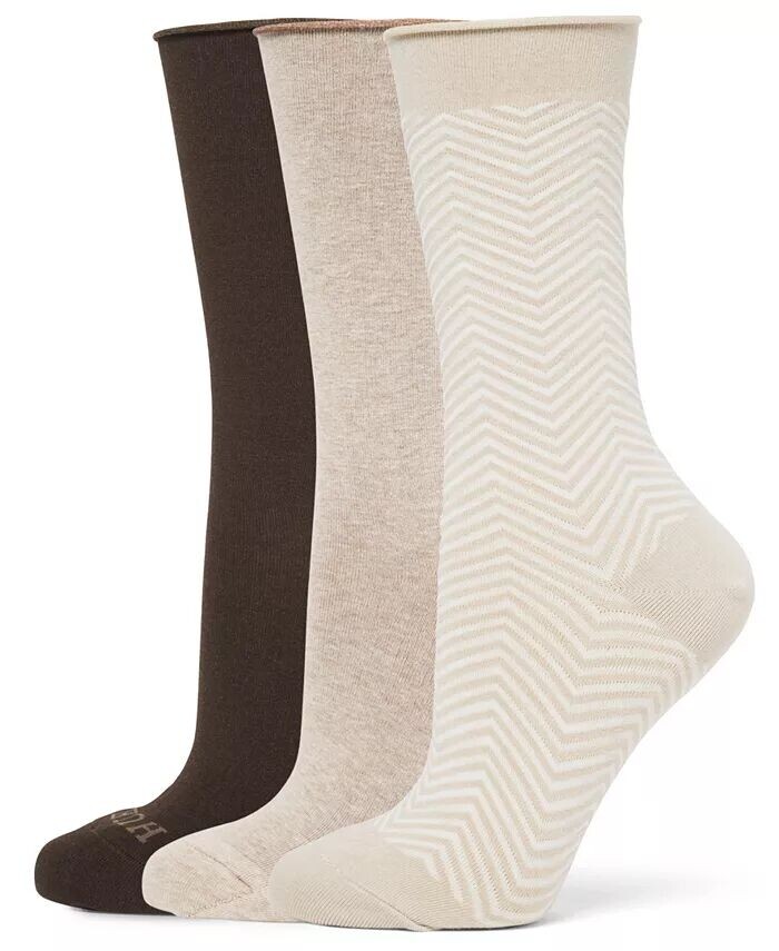 Женские 3 шт. Носки с ролл-топом Hue, бежевый
Женские 3 шт. Носки с ролл-топом Hue, бежевый