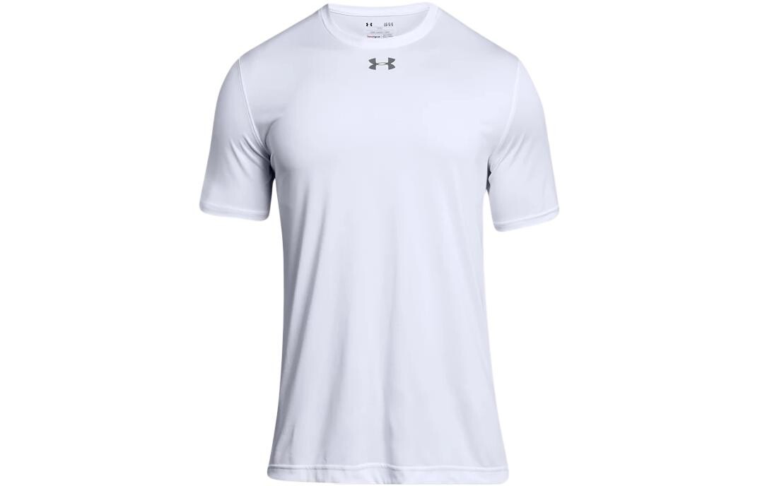 Футболка мужская белая Under Armour, белый 
Футболка мужская белая Under Armour, белый