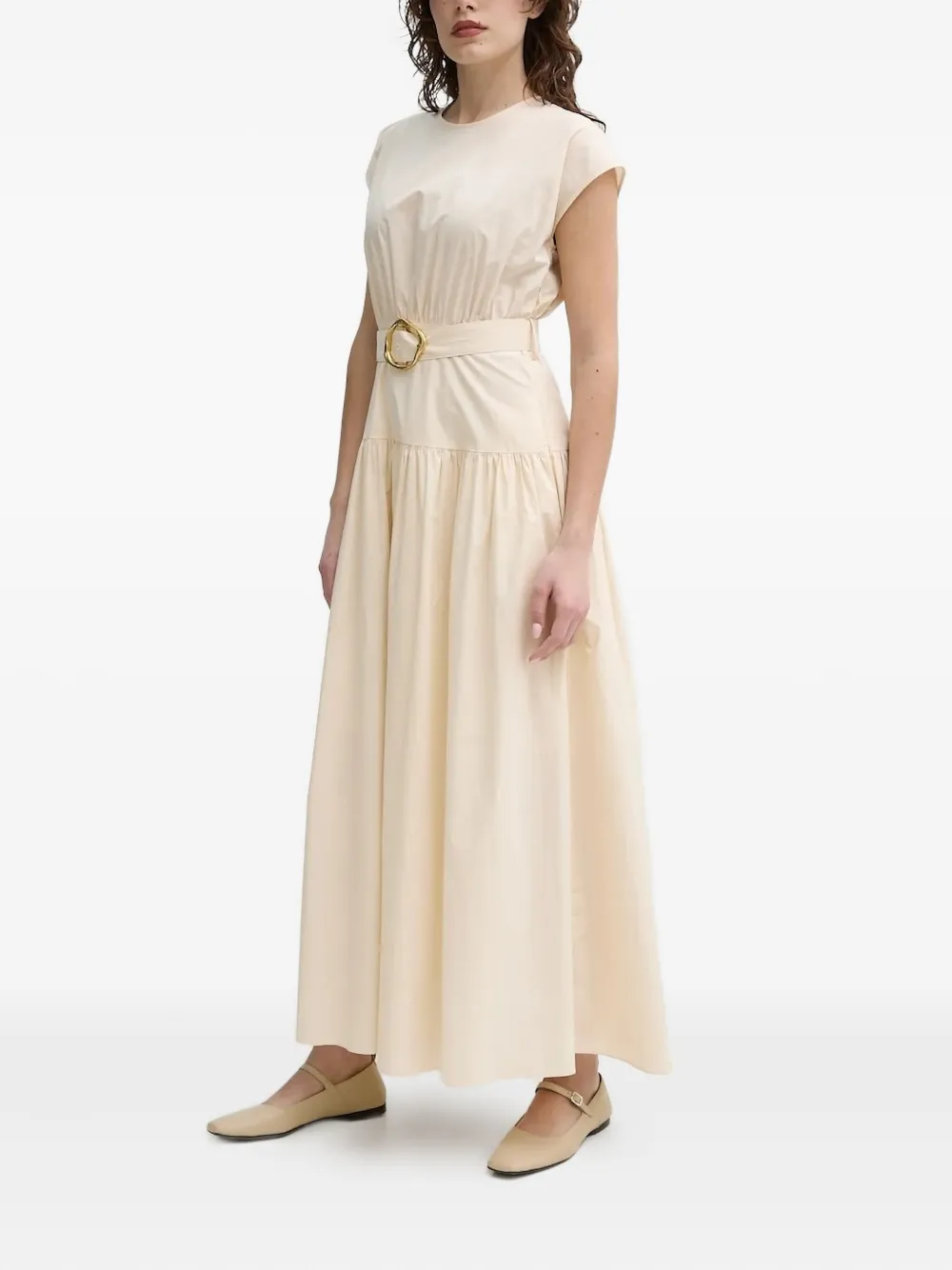 Платье макси с поясом Isabelle Blanche, нейтральный
Платье макси с поясом Isabelle Blanche, нейтральный