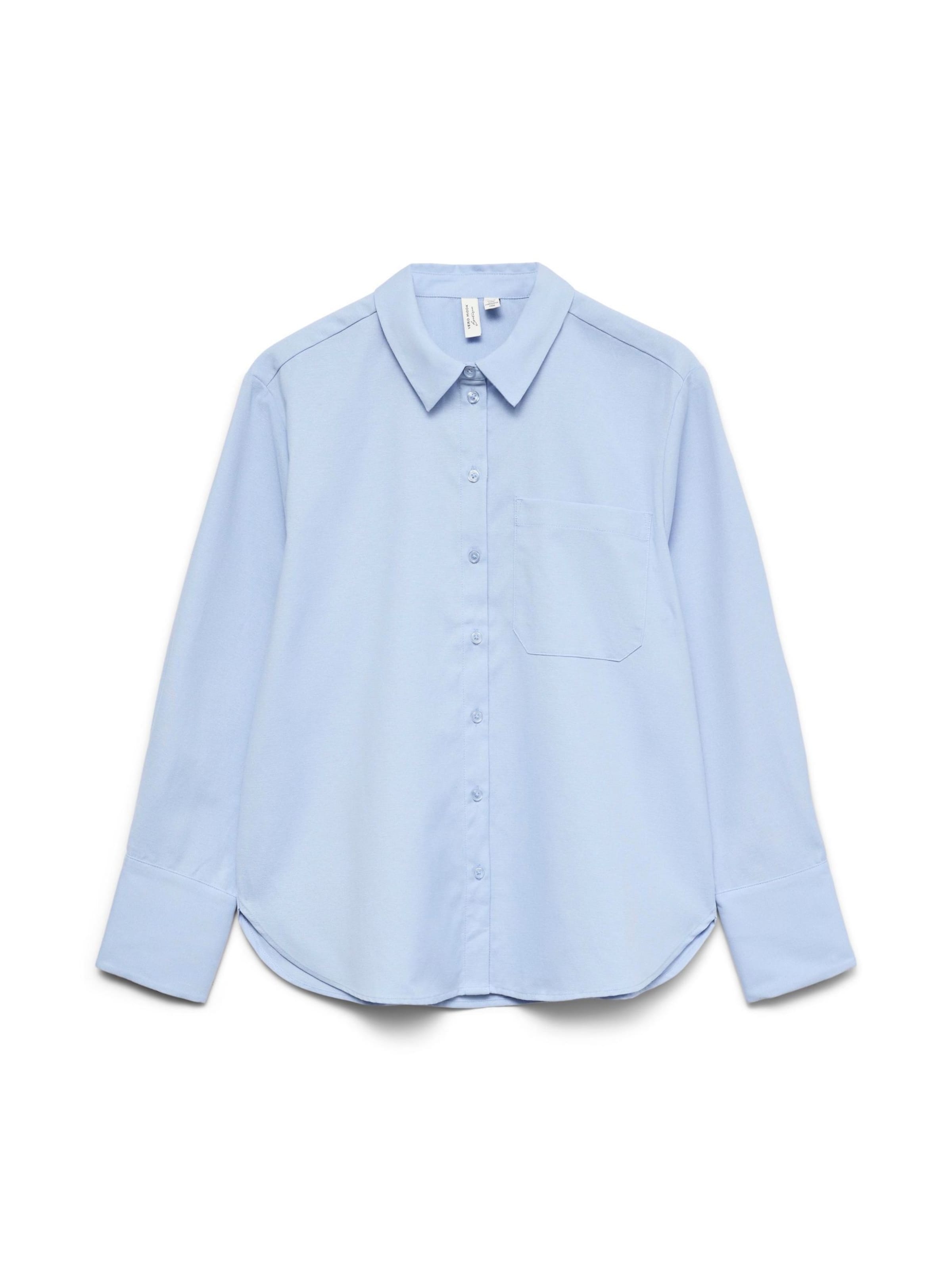 VERO MODA Рубашка 'VMINGE' в цвете Sky Blue
VERO MODA Рубашка 'VMINGE' в цвете Sky Blue
