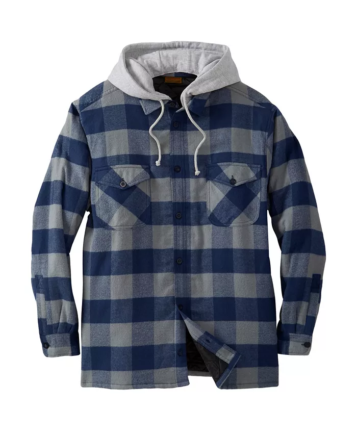 Большая и высокая модель от KingSize куртка-рубашка со съемным капюшоном Boulder Creek, синий
Большая и высокая модель от KingSize куртка-рубашка со съемным капюшоном Boulder Creek, синий