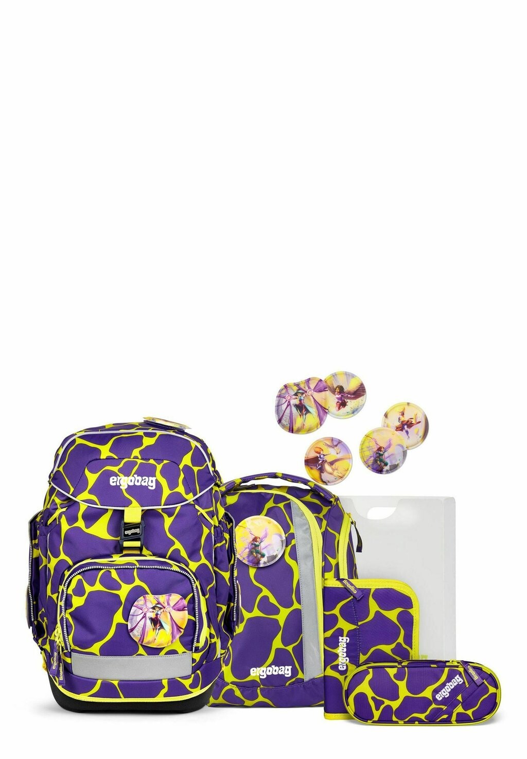 Набор школьных сумок LUMI-EDITION Ergobag, цвет subärkraft
Набор школьных сумок LUMI-EDITION Ergobag, цвет subärkraft