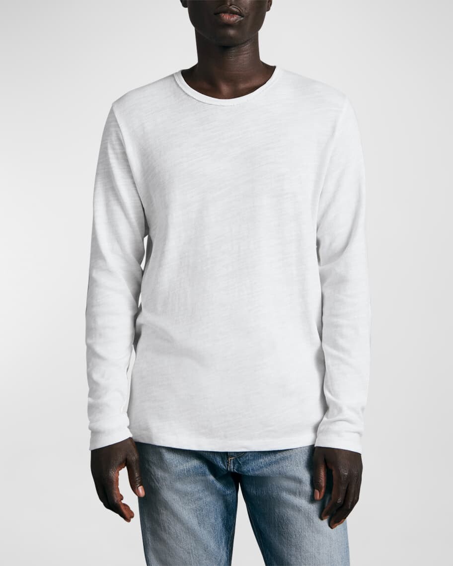 Мужская классическая хлопковая футболка Rag & Bone
Мужская классическая хлопковая футболка Rag & Bone