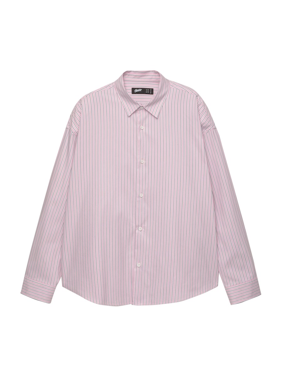 Рубашка на пуговицах Comfort fit Pull&Bear Camisa, розовый
Рубашка на пуговицах Comfort fit Pull&Bear Camisa, розовый