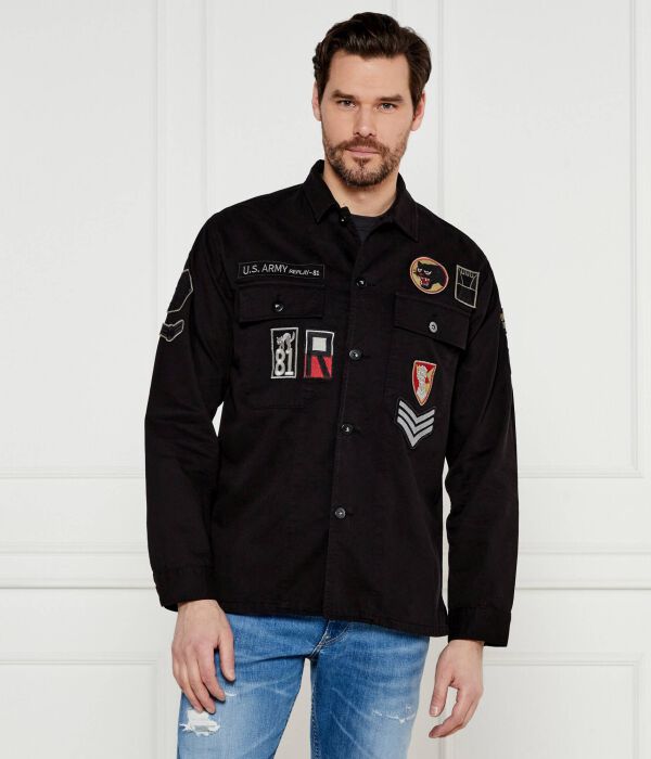 Рубашка Regular fit Replay, черный
Рубашка Regular fit Replay, черный