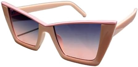 Женские солнцезащитные очки большого размера 2027 года, модные винтажные градиентные солнцезащитные очки, стильные очки с защитой от УФ-излучения UV400 MTZJH, Pink-grey Pink
Женские солнцезащитные очки большого размера 2027 года, модные винтажные градиентные солнцезащитные очки, стильные очки с защитой от УФ-излучения UV400 MTZJH, Pink-grey Pink