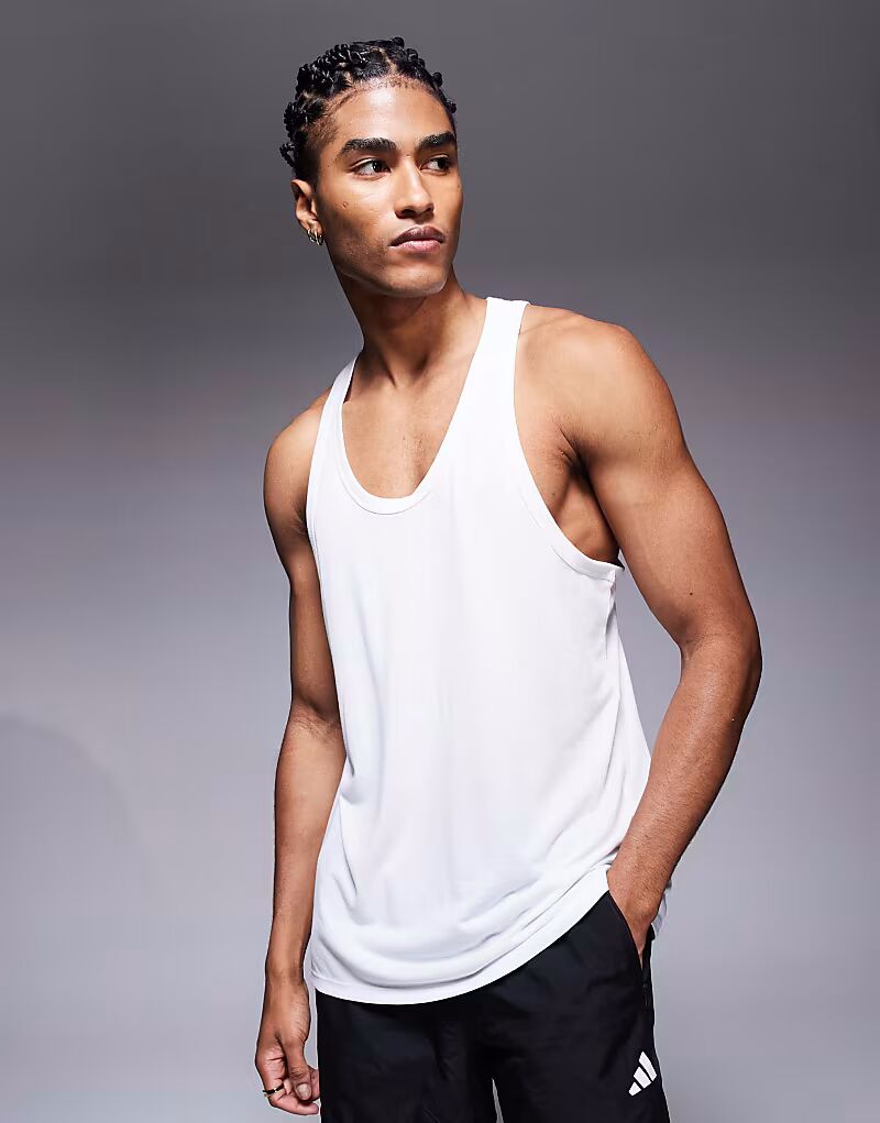 4505 быстросохнущая сетчатая майка для бега белого цвета
4505 быстросохнущая сетчатая майка для бега белого цвета