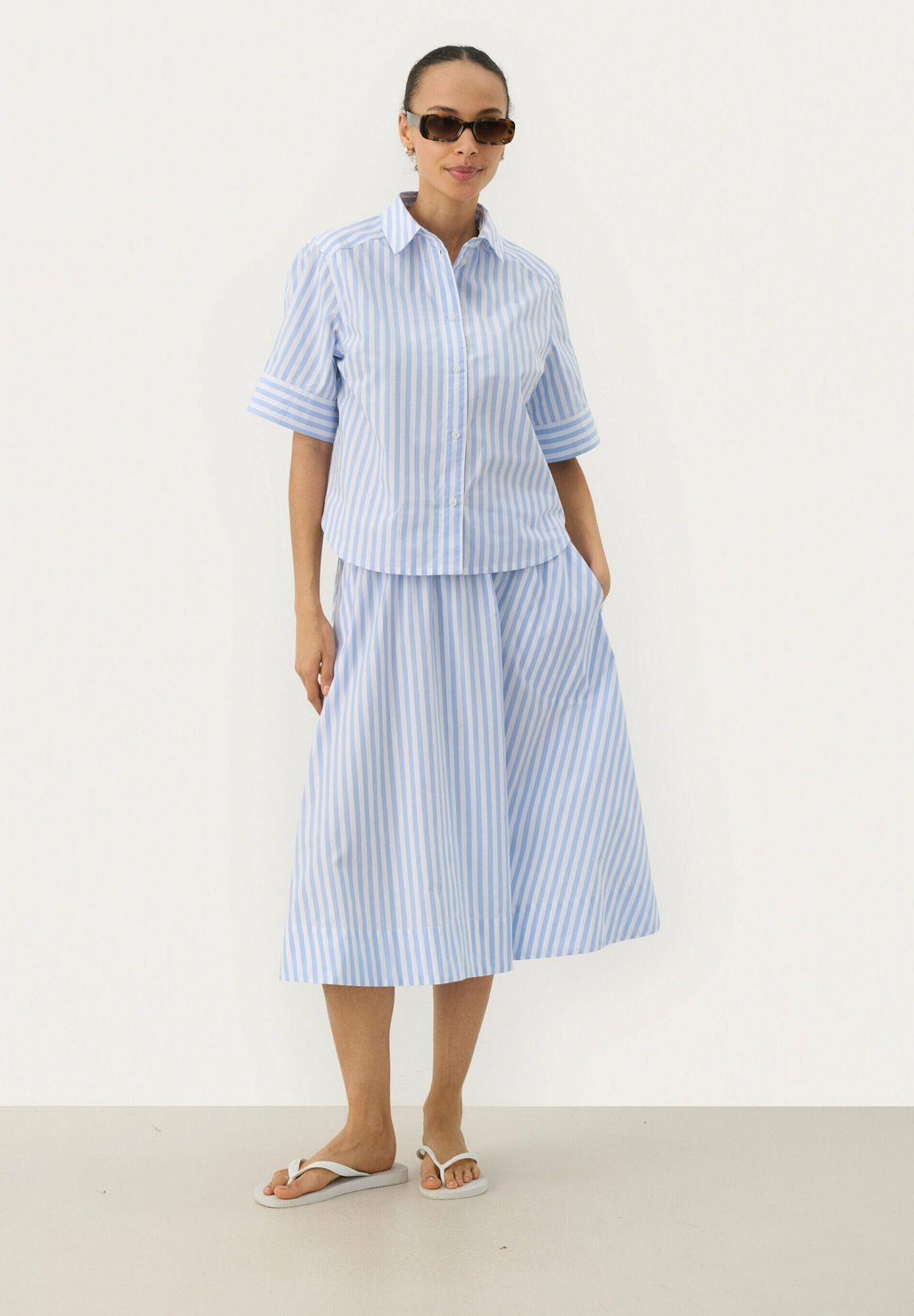 Юбка А-силуэта INGI Part Two, синий
Юбка А-силуэта INGI Part Two, синий