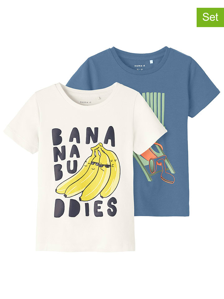 Футболка name it, синий/белый
Футболка name it, синий/белый