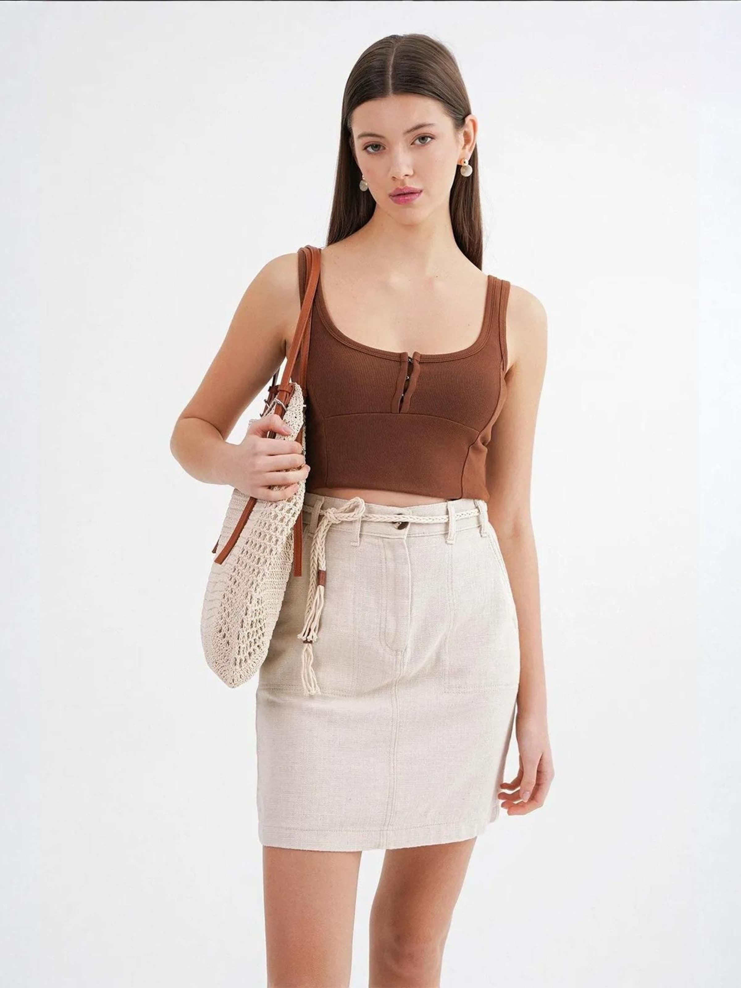 MixRay Юбка в цвете Off White
MixRay Юбка в цвете Off White