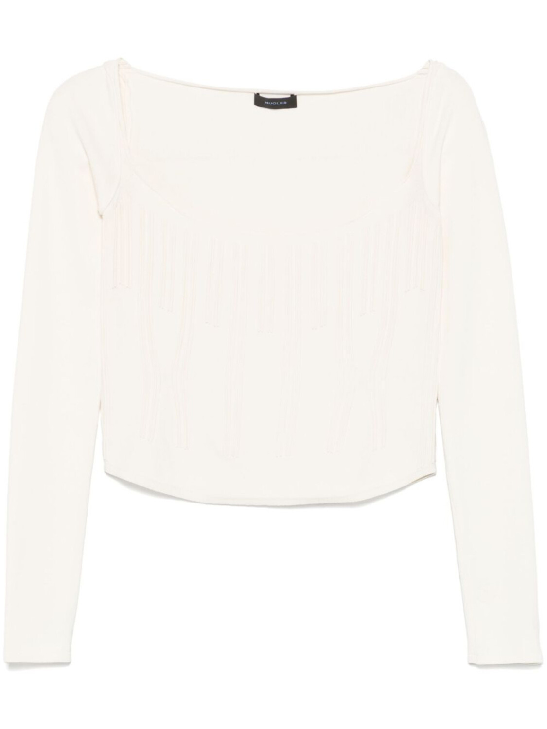 Mugler декорированный свитер, нейтральный цвет
Mugler декорированный свитер, нейтральный цвет