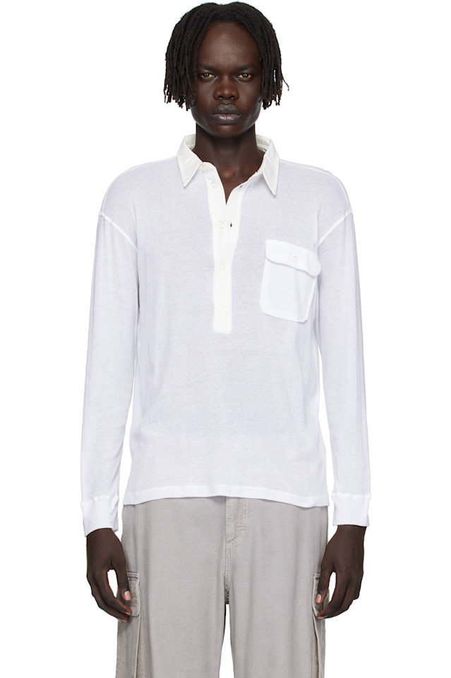 Поло с длинным рукавом Tristan Gimaguas, белый
Поло с длинным рукавом Tristan Gimaguas, белый