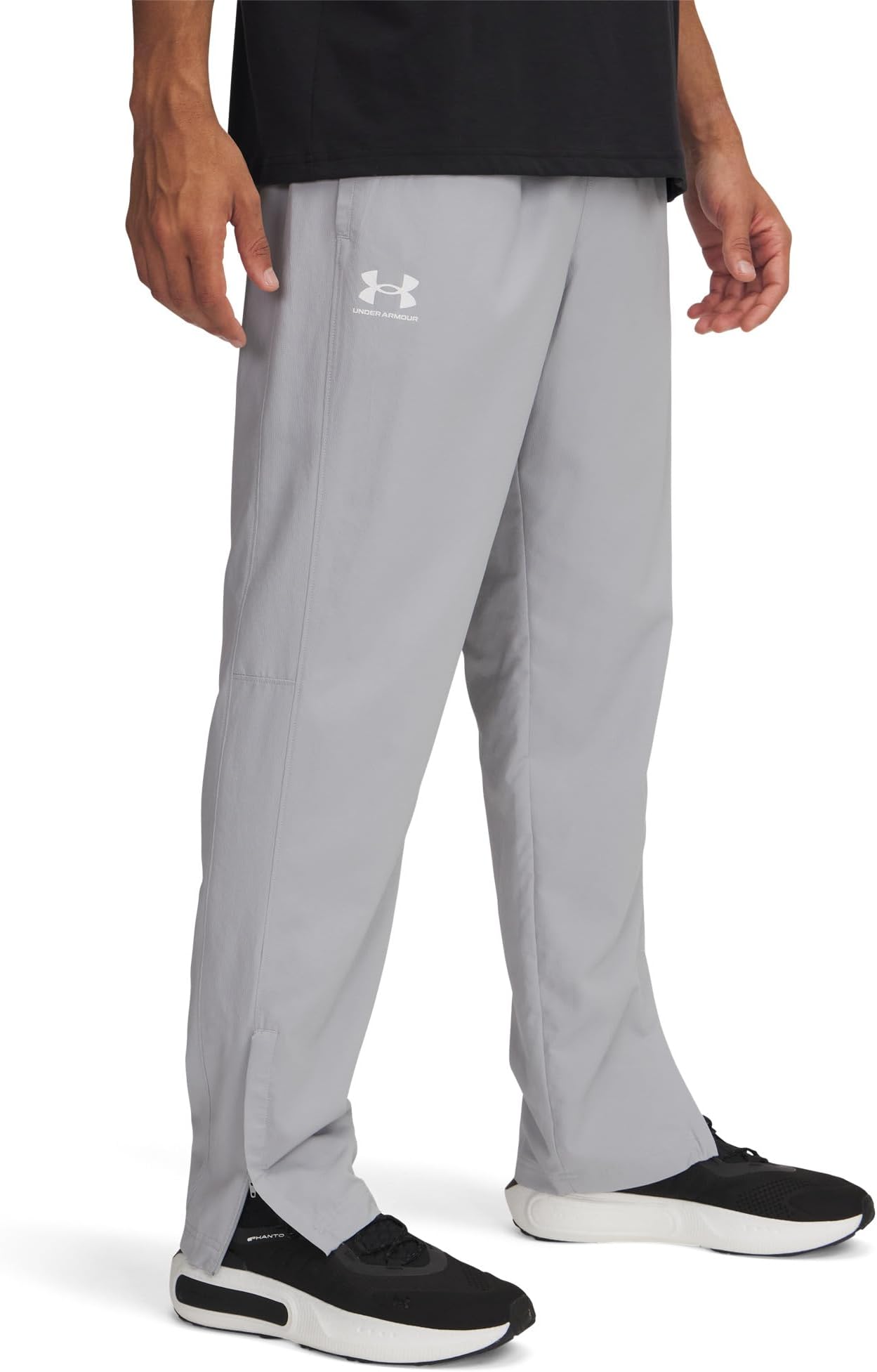 Брюки Under Armour Men's Rival Woven Windbreaker Pants, Mod Gray/Mod Gray/White
Брюки Under Armour Men's Rival Woven Windbreaker Pants, Mod Gray/Mod Gray/White