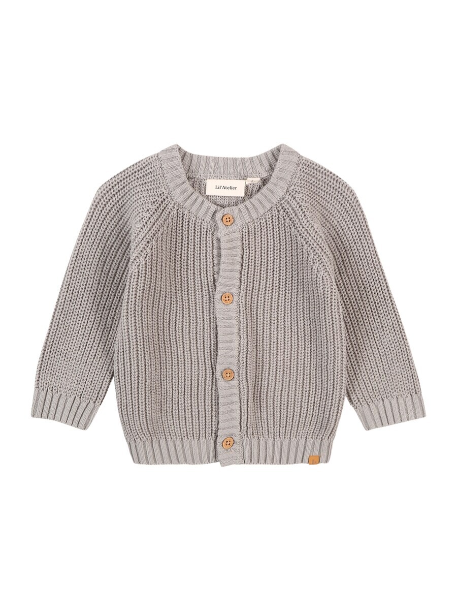 Вязаный кардиган Lil'Atelier Knit Cardigan NBNEMLEN, серый
Вязаный кардиган Lil'Atelier Knit Cardigan NBNEMLEN, серый