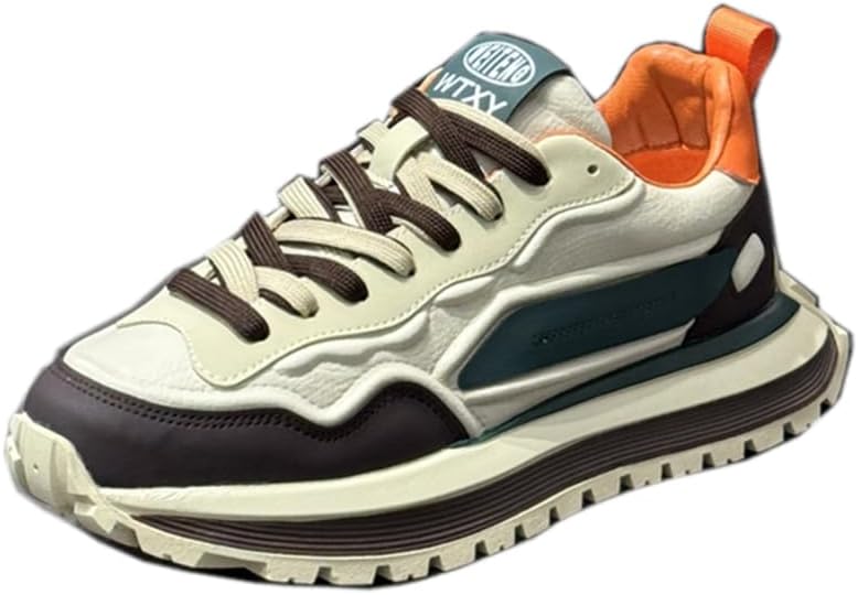 Мужские модные массивные кроссовки в стиле «папиных» с эластичной резинкой, нескользящей подошвой, в стиле колор-блок, для ходьбы, спортзала и повседневной носки Zhoupulp, оранжевый
Мужские модные массивные кроссовки в стиле «папиных» с эластичной резинкой, нескользящей подошвой, в стиле колор-блок, для ходьбы, спортзала и повседневной носки Zhoupulp, оранжевый