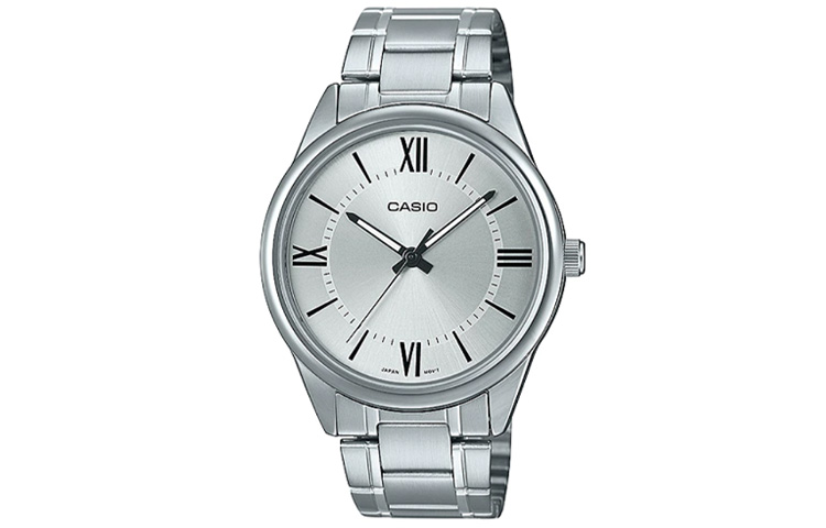Мужские классические серебряные часы MTP-V005D-7B5 CASIO
Мужские классические серебряные часы MTP-V005D-7B5 CASIO