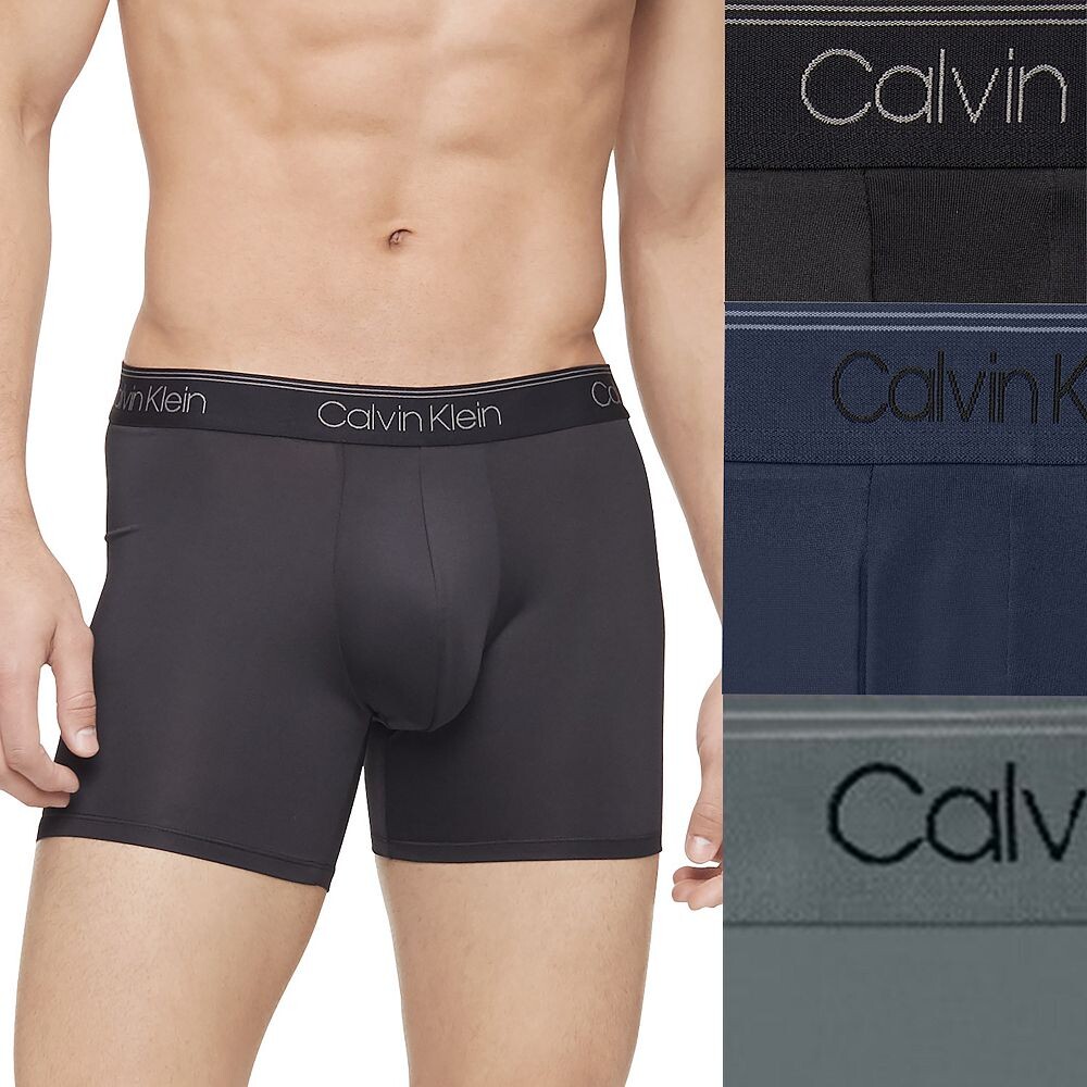 Мужские трусы-боксеры из эластичной микрофибры Calvin Klein, 3 пары, цвет Black Turb
Мужские трусы-боксеры из эластичной микрофибры Calvin Klein, 3 пары, цвет Black Turb