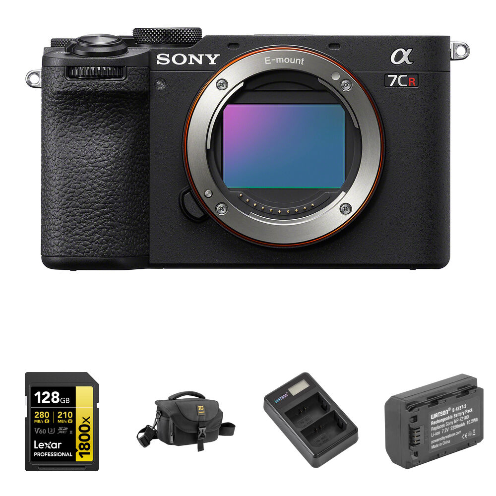 Беззеркальная камера Sony a7CR Mirrorless Camera with Basic Bundle (Black)
Беззеркальная камера Sony a7CR Mirrorless Camera with Basic Bundle (Black)