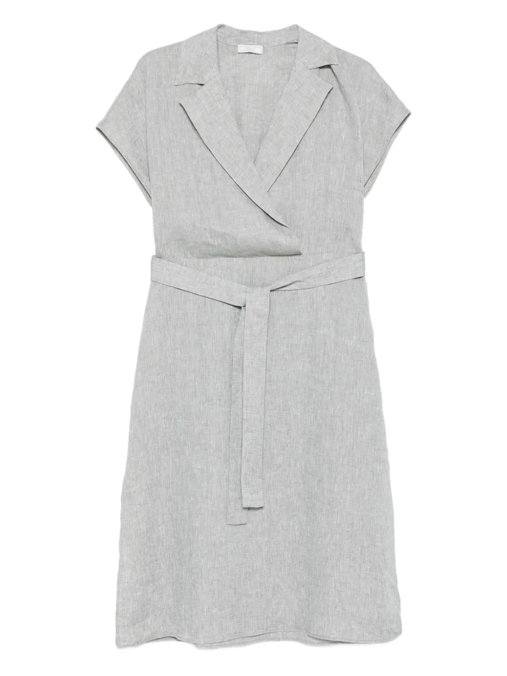 Платье миди с запахом и поясом Peserico, серый
Платье миди с запахом и поясом Peserico, серый