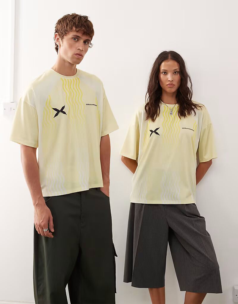 Футболка унисекс и молока Collusion, желтый
Футболка унисекс и молока Collusion, желтый