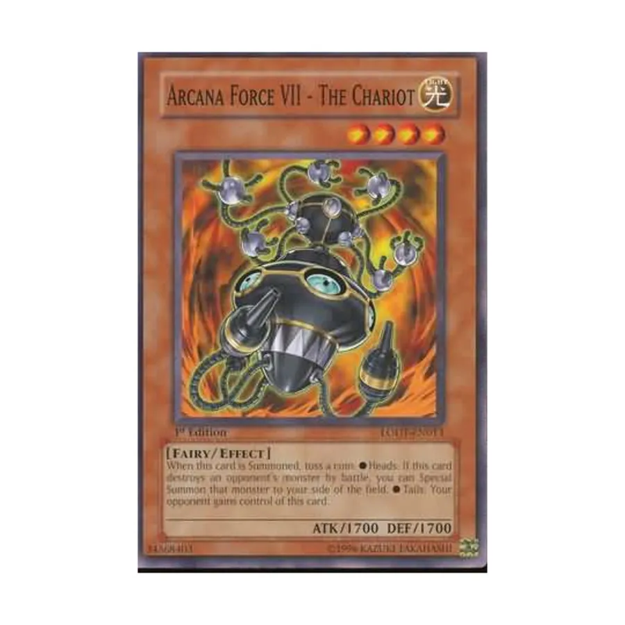 CCG Arcana Force VII — Колесница (Обычная), Yu-Gi-Oh - Light of Destruction - Singles
CCG Arcana Force VII — Колесница (Обычная), Yu-Gi-Oh - Light of Destruction - Singles