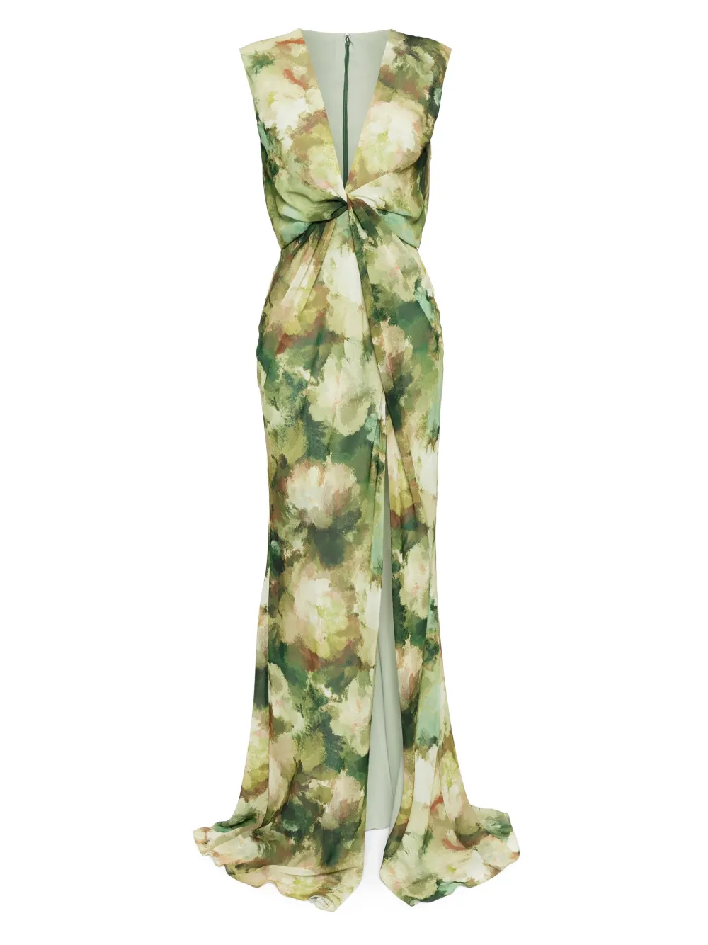 Платье с драпировкой Amsale, зеленый
Платье с драпировкой Amsale, зеленый