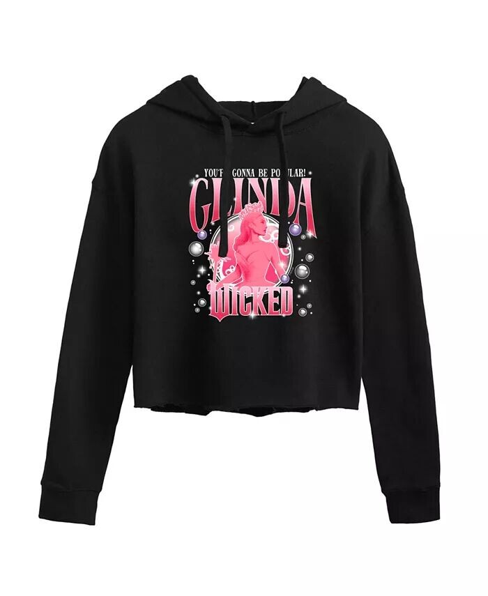 Укороченная толстовка с капюшоном Trendy Juniors Wicked Glinda Graphic Hybrid Apparel, черный
Укороченная толстовка с капюшоном Trendy Juniors Wicked Glinda Graphic Hybrid Apparel, черный