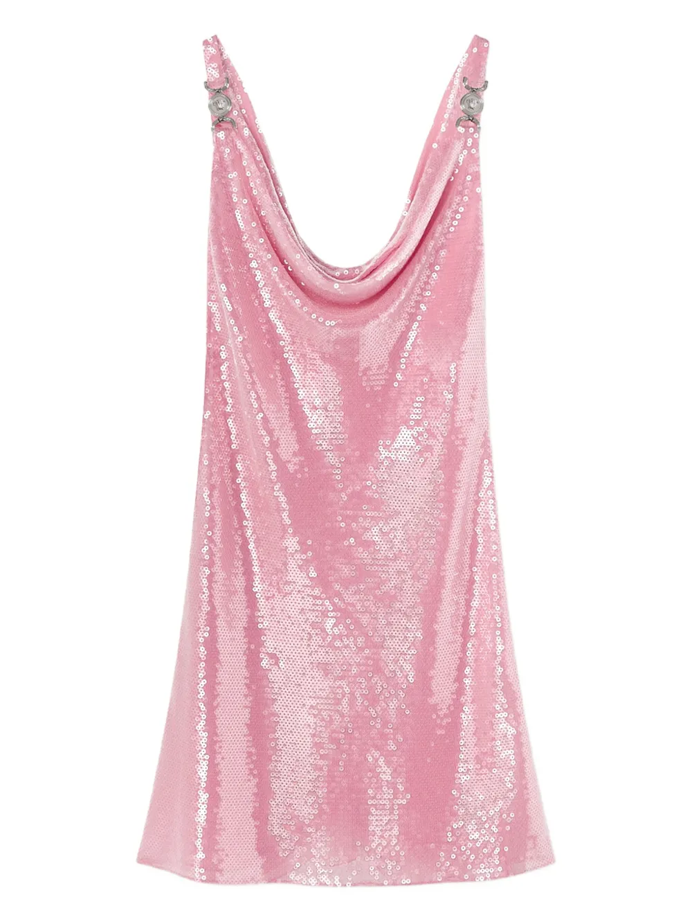 Платье мини с пайетками VERSACE, розовый
Платье мини с пайетками VERSACE, розовый