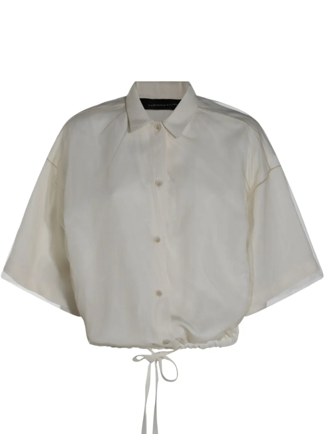 Fabiana Filippi рубашка с короткими рукавами, белый
Fabiana Filippi рубашка с короткими рукавами, белый