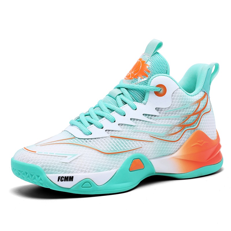 Противоскользящие и дышащие баскетбольные кроссовки для детей FCMM, белый
Противоскользящие и дышащие баскетбольные кроссовки для детей FCMM, белый