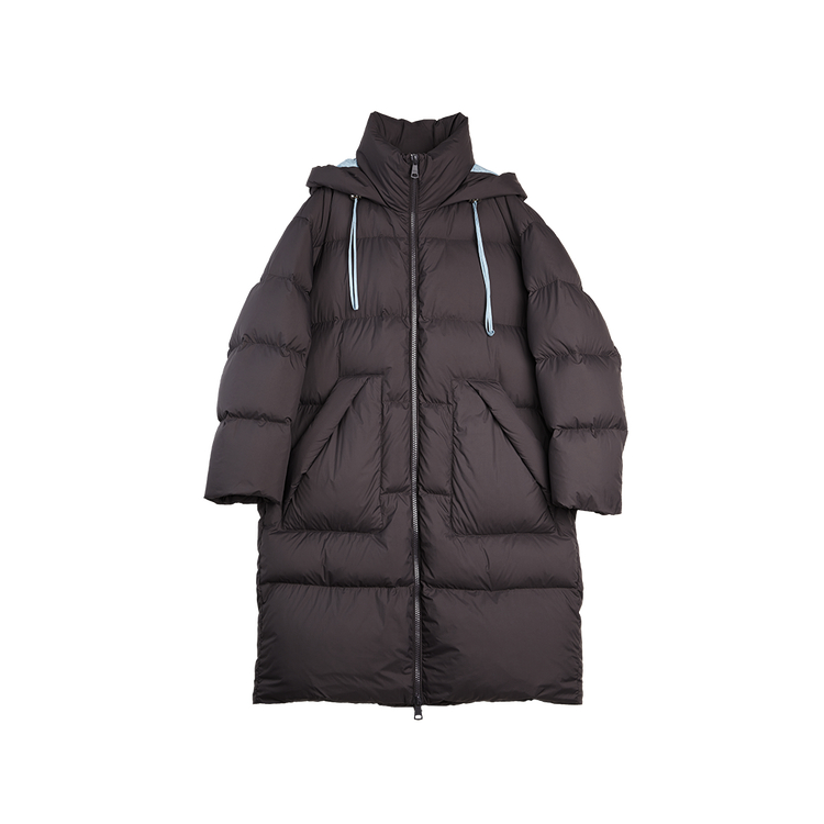 ELLE Пуховик женский Coffee с капюшоном
ELLE Пуховик женский Coffee с капюшоном